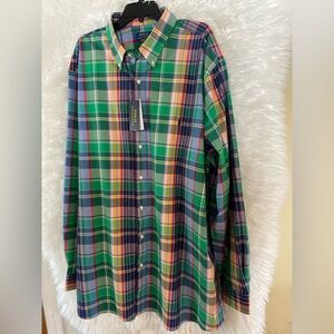 Polo Ralph Lauren NWT Men’s Classic Fit Long Sleeve Button Down Shirt 2XLT